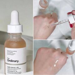 Tinh Chất Tẩy Da Chết Và Làm Sáng Da The Ordinary Lactic Acid 5% + HA 30ml