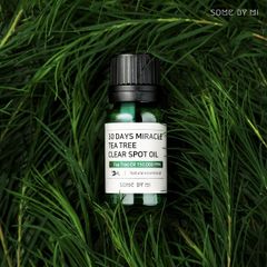 Tinh Dầu Tràm Trà Làm Giảm Mụn Some By Mi 30 Days Miracle Tea Tree Clear Spot Oil 10ml