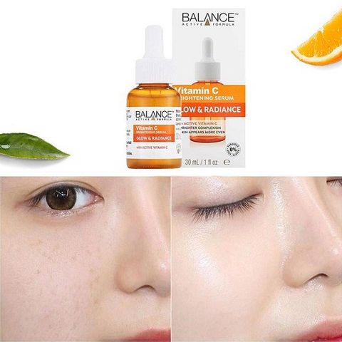 Tinh Chất Dưỡng Sáng Da Balance Active Formula Vitamin C Brightening Serum Glow & Radiance