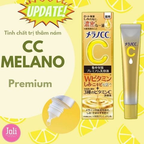 Tinh Chất Dưỡng Trị Thâm Nám Rohto Melano CC Premium 20ml