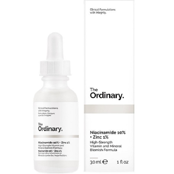 Tinh Chất Trị Thâm Mụn The Ordinary Niacinamide 10%+ Zinc 1%