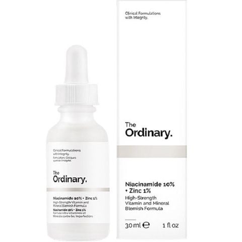 Tinh Chất Trị Thâm Mụn The Ordinary Niacinamide 10%+ Zinc 1%