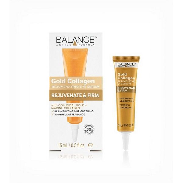 Tinh Chất Dưỡng Da Vùng Mắt Ngừa Lão Hóa Balance Active Formula Gold+Collagen Rejuvenating Eye Serum 15ml