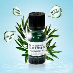 Tinh Dầu The Body Shop Tràm Trà Làm Giảm Mụn 10ml Tea Tree Oil