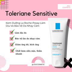 Kem Dưỡng Ẩm Cấp Nước Làm Dịu Da La Roche-Posay Toleriane Sensitive Creme 40ml