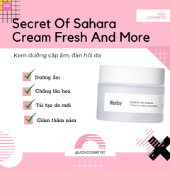 Kem Dưỡng Cấp Ẩm Huxley Secret Of Sahara Cream Fresh And More 50ml