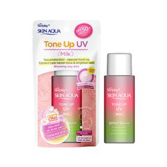 Sữa Chống Nắng Sunplay Hiệu Chỉnh Sắc Da 50g Tone Up UV Milk Happiness Aura Rose Color SPF50+ PA++++