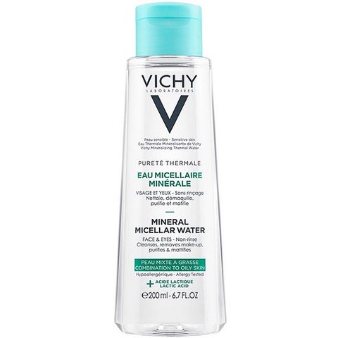 Nước Tẩy Trang Cho Da Dầu Hỗn Hợp Vichy Mineral Micellar Water For Combination To Oily Skin 200ml