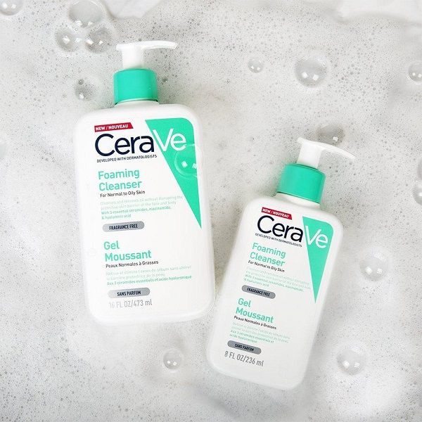 Sữa Rửa Mặt Cho Da Dầu CeraVe Foaming Cleanser For Normal To Oily Skin