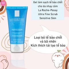 Gel Tẩy Tế Bào Chết Cho Da Nhạy Cảm La Roche-Posay Ultra Fine Scrub Sensitive Skin 50ml