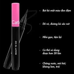 Bút Kẻ Mắt Mini Cathy Doll Beauty To Go Jet Lag Easy Eye Liner 0.4ml