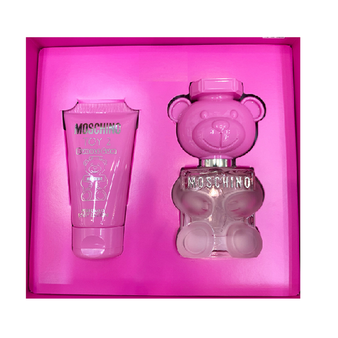 Set Nước Hoa Nữ Moschino Toy 2 Bubble Gum Perfumed Body Lotion EDT 30ml