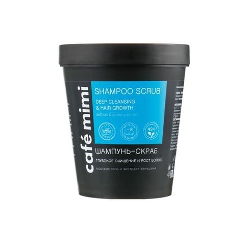 Dầu Gội Tẩy Tế Bào Chết Da Đầu Làm Sạch Kích Thích Mọc Tóc Café Mimi Shampoo Scrub 330g