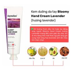 Kem Dưỡng Da Tay Cấp Ẩm Daymellow Bloomy Hand Cream 50g