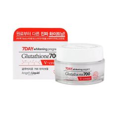 Kem Dưỡng Làm Sáng Da Mờ Thâm Angel's Liquid 7 Day Whitening Program Glutathione 700 V-Cream 50ml