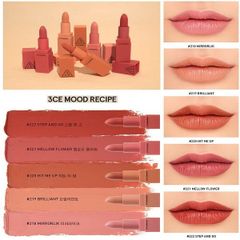 Son Thỏi Lì 3CE Mood Recipe Matte Lip Color