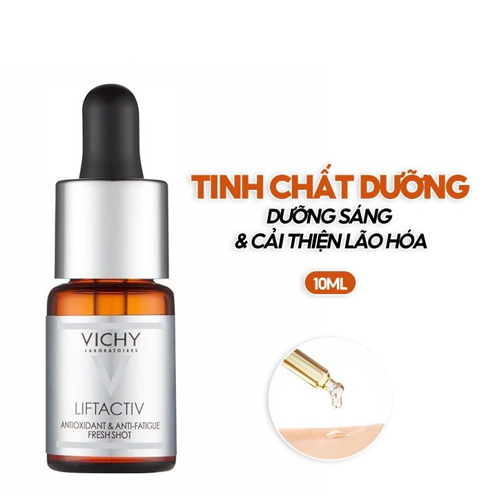 Dưỡng Chất 15% Vitamin C Làm Sáng Da Mờ Nhăn Vichy Liftactiv Vitamin C Brightening Skin Corrector 10ml