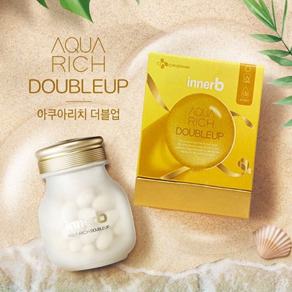 Viên Uống Cấp Nước & Collagen Innerb Aqua Rich DoubleUp 70 viên