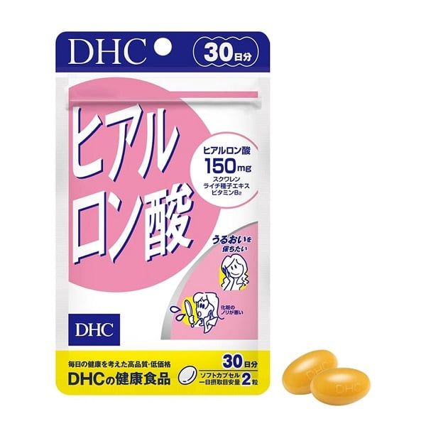 Viên Uống DHC Hyaluronic Acid Giữ Ẩm Cấp Nước 30 Ngày 60 Viên