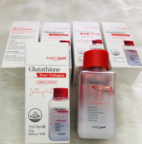 angel's liquid glutathione one day collagen Viên Uống Trắng Da Angel's Liquid Glutathione Oneday Collagen 35 ViênViên  Uống Trắng Da Angel's Liquid Glutathione Oneday Collagen 35 Viên – JOLI  COSMETIC