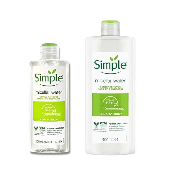 Nước Tẩy Trang Simple Kind To Skin Micellar Cleansing Water