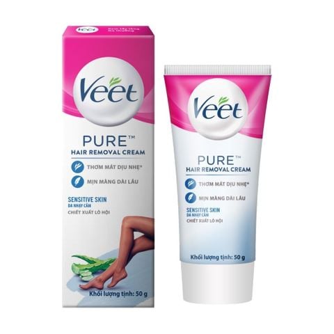 Kem Tẩy Lông Cho Da Nhạy Cảm Veet Hair Removal Cream