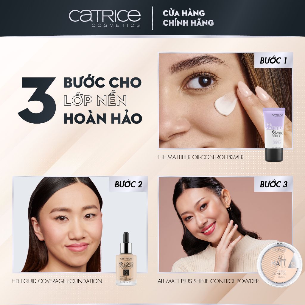 Kem Lót Làm Đều Màu Da Cho Da Mẩn Đỏ Catrice The Corrector Anti-Redness Primer With Cica & Allantoin 30ml