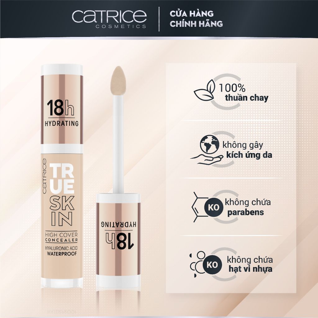 Kem Che Khuyết Điểm Catrice True Skin High Cover Concealer