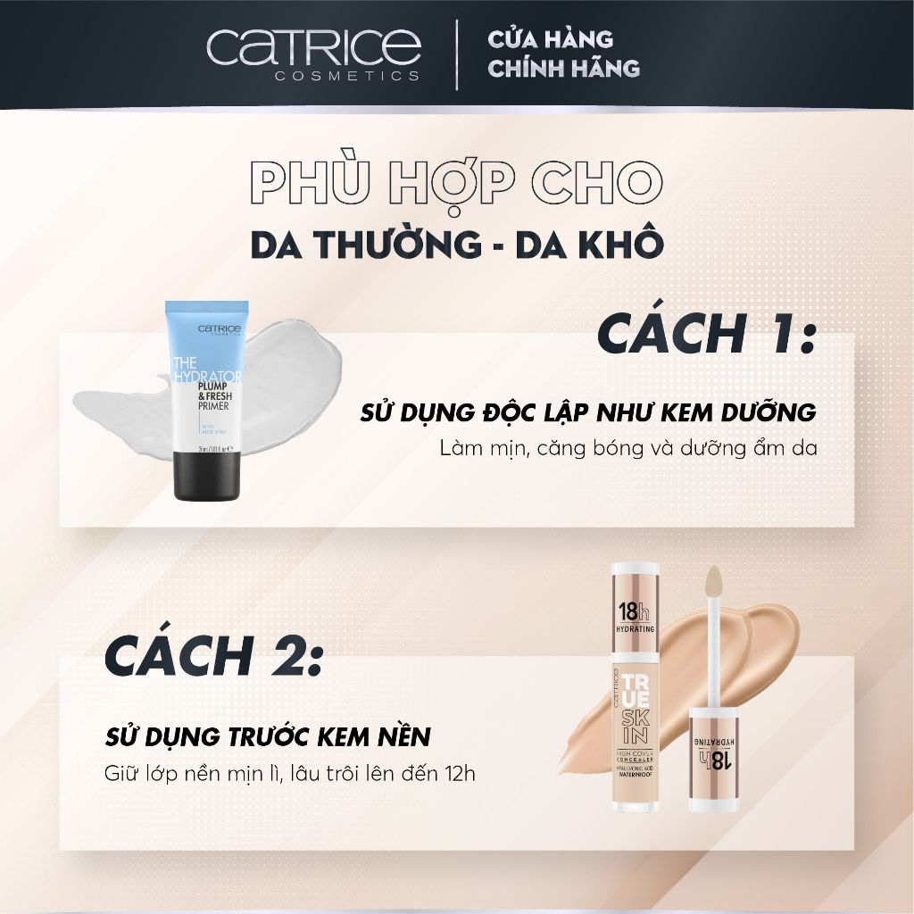 Kem Che Khuyết Điểm Catrice True Skin High Cover Concealer