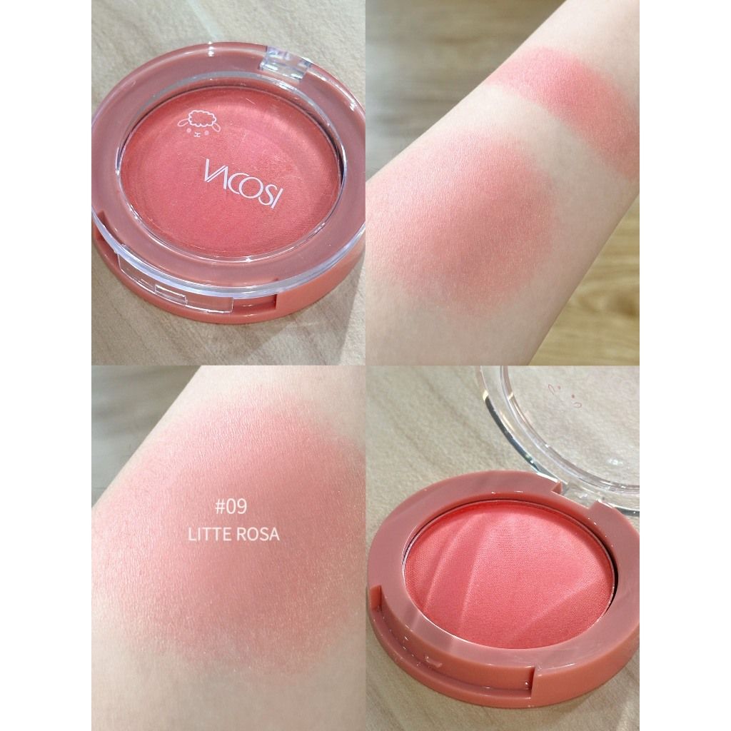 Phấn Má Hồng Vacosi VP10 Natural Studio Lolipop Blush Powder 7.3g