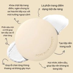 Phấn Phủ Kiềm Dầu Dạng Bột Innisfree Pore Blur Powder 11g