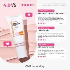 Set Kem Chống Nắng Nâng Tone CNP Laboratory Tone-Up Protection Sun SPF42 PA+++50ml + 31ml