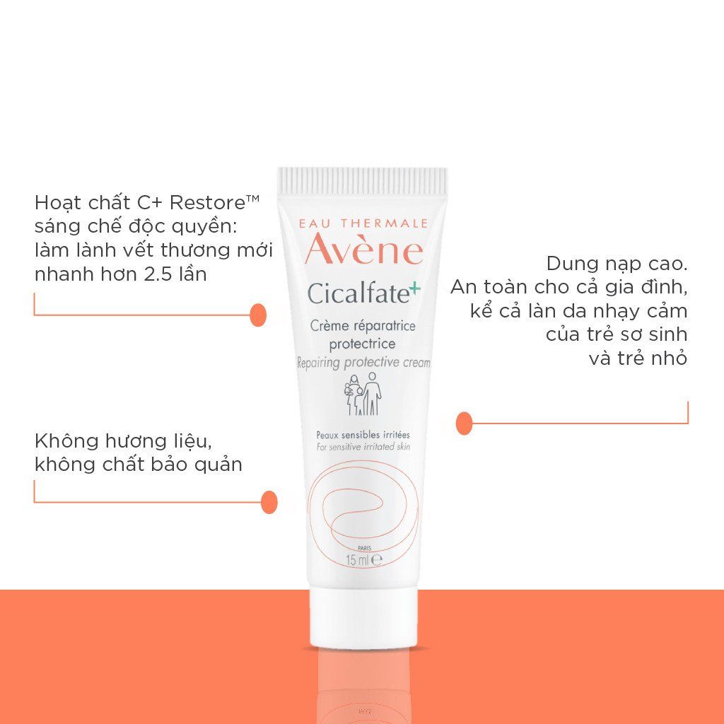 Kem Dưỡng Hỗ Trợ Phục Hồi Da Lành Sẹo Avene Cicalfate Cream