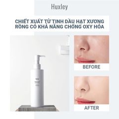 Gel Rửa Mặt Dịu Nhẹ Huxley Cleansing Gel ; Be Clean, Be Moist 200ml