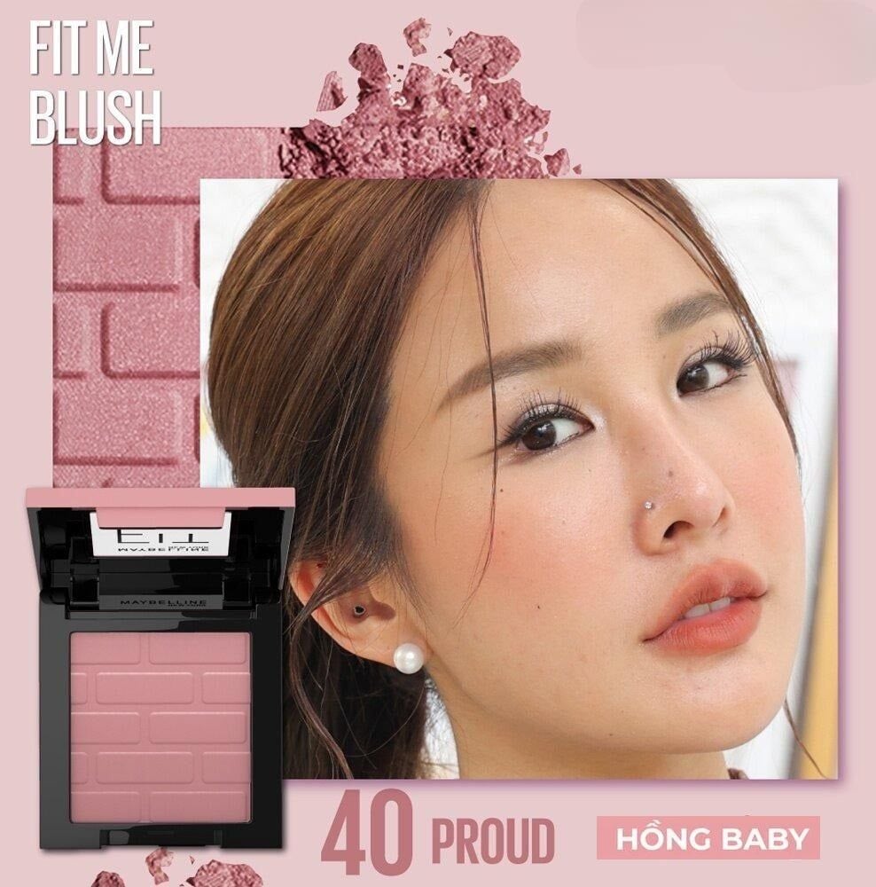 Phấn Má Hồng Maybelline Fit Me Mono Blush 4.5g