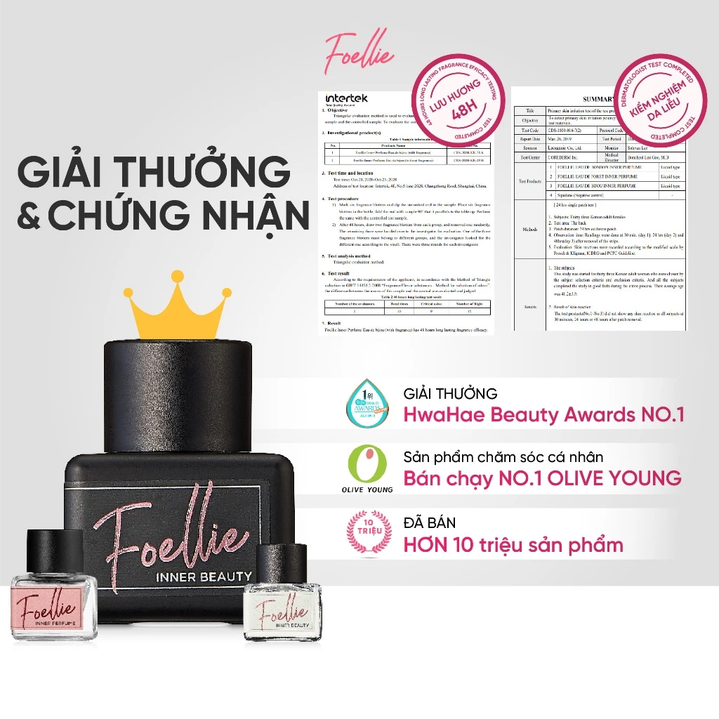 Nước Hoa Vùng Kín Foellie Eau Inner Perfume 10ml