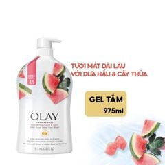 Sữa Tắm Hương Dưa Hấu Olay Fresh Outlast Body Wash Notes of Watermelon & Agave Body Wash 975ml