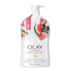 Sữa Tắm Hương Dưa Hấu Olay Fresh Outlast Body Wash Notes of Watermelon & Agave Body Wash 975ml