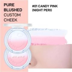 Phấn Má Hồng Peripera Pure Blushed Custom Cheek 4.2g