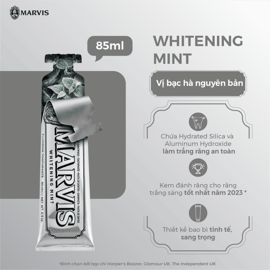 Kem Đánh Răng Marvis Toothpaste 85ml