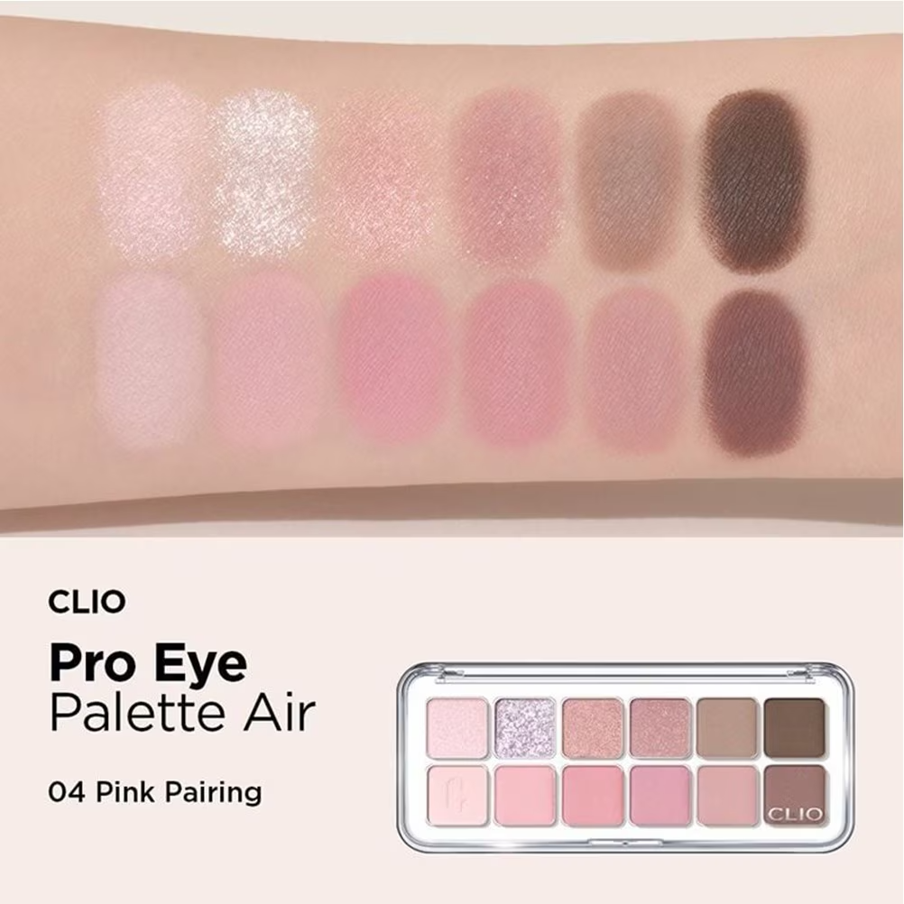 Bảng Phấn Mắt 12 Ô Clio Pro Eye Air Palette