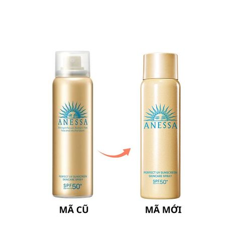 Xịt Chống Nắng Anessa Perfect UV Sunscreen Skincare Spray A SPF50+ PA++++ 60g