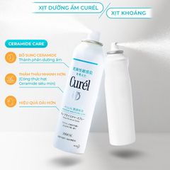 Xịt Khoáng Curel Cấp Ẩm Chuyên Sâu Intensive Moisture Care Deep Moisture Spray