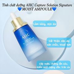 Tinh Chất Cấp Ẩm Sáng Da AHC Capture Solution Signature Moist Ampoule 50ml