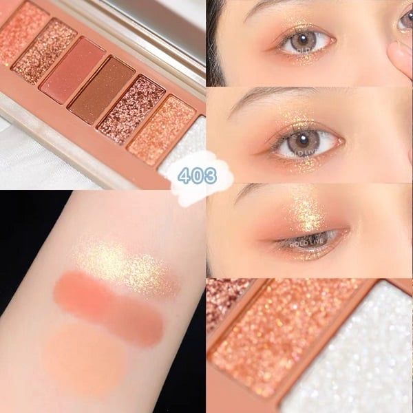 Bảng Phấn Mắt 9 Ô HOLD LIVE Soft Cute Fog Language Eyeshadow Palette