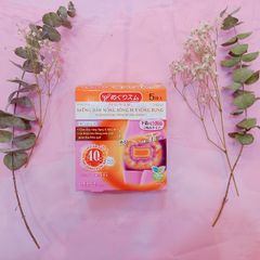 Miếng Dán Nóng MegRhythm Xông Hơi Giảm Đau Vùng Bụng