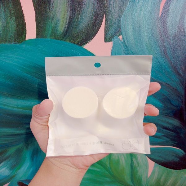 Mút Đánh Kem Nền The Face Shop Ellipse Sponge Puff 2 Miếng
