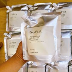 Kem Ủ Phục Hồi Tóc Secret Key So Fast Mu-Coating Silk Protein Treatment 480g