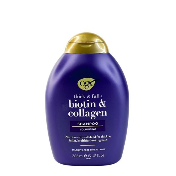Dầu Gội Làm Dày Tóc  OGX Thick & Full + Biotin & Collagen Shampoo 385ml
