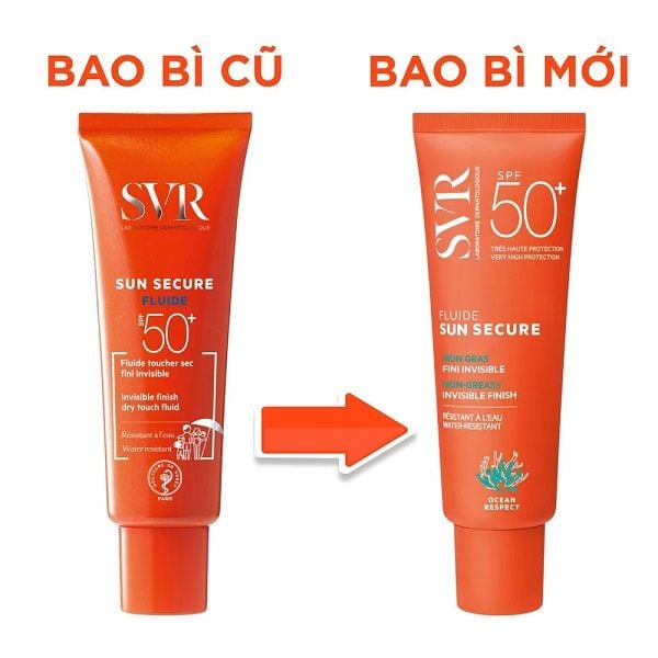 Kem Chống Nắng Trong Suốt SVR Sun Secure Fluide SPF50+ 50ml